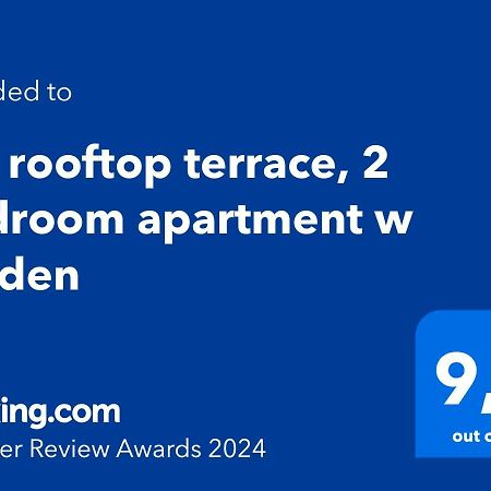 Casa Ancladero Big Rooftop Terrace, 2 Bedroom Guesthouse W Garden And View Фуэнхирола Экстерьер фото