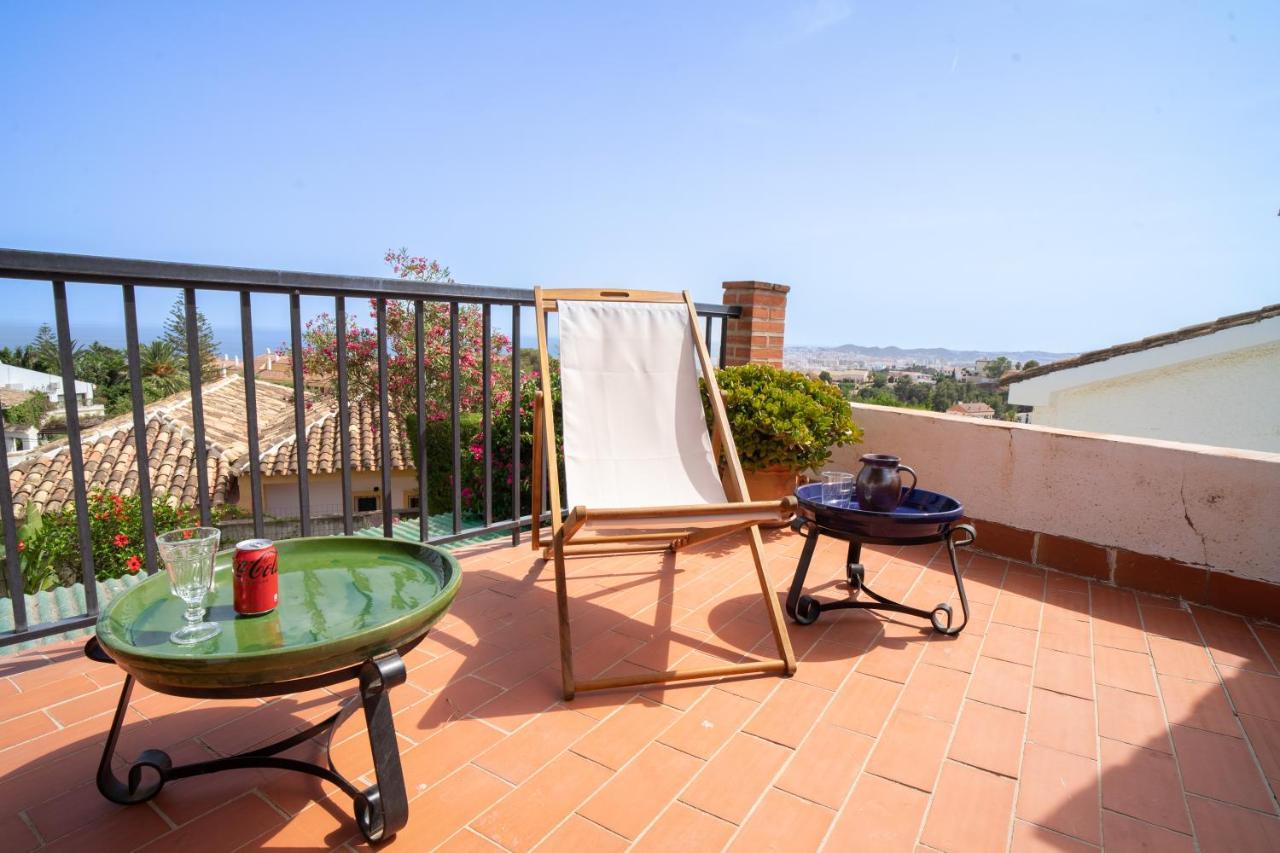 Casa Ancladero Big Rooftop Terrace, 2 Bedroom Guesthouse W Garden And View Фуэнхирола Экстерьер фото