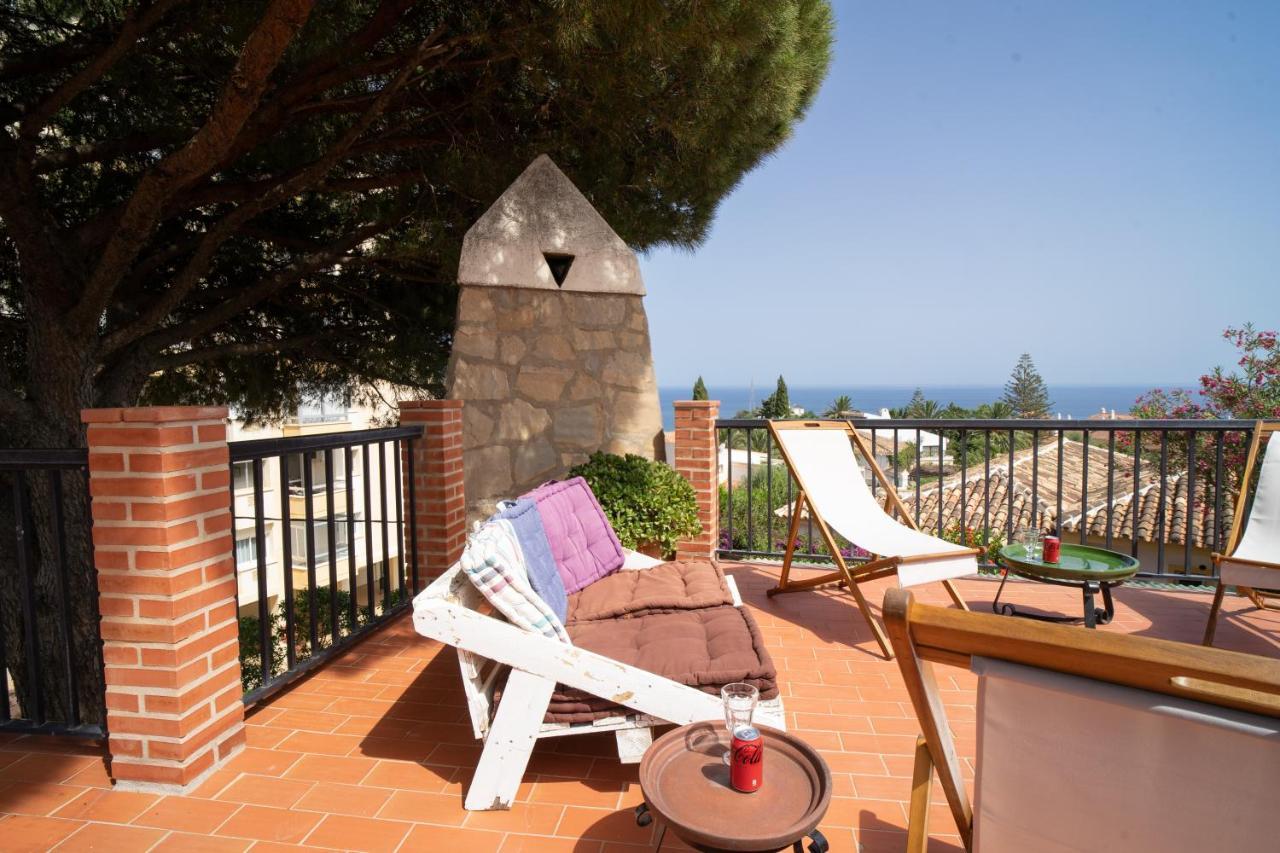 Casa Ancladero Big Rooftop Terrace, 2 Bedroom Guesthouse W Garden And View Фуэнхирола Экстерьер фото