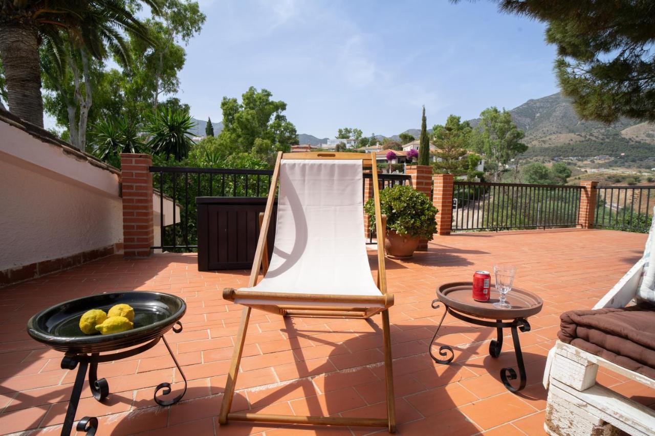 Casa Ancladero Big Rooftop Terrace, 2 Bedroom Guesthouse W Garden And View Фуэнхирола Экстерьер фото